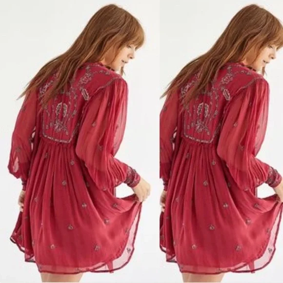 Free People | Dresses | Free People Bali Golden Sun Dress | Poshmark